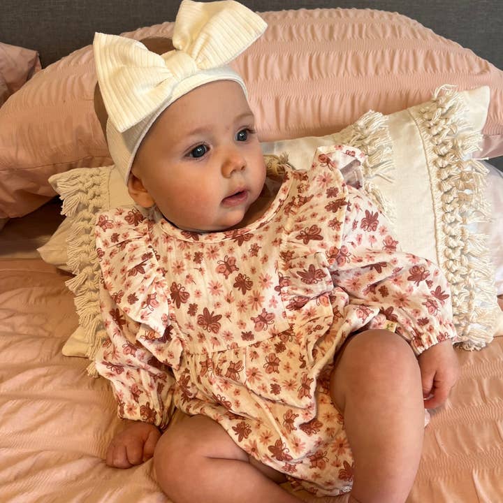 Romper met ruches voor wholesale door Tiny Twig