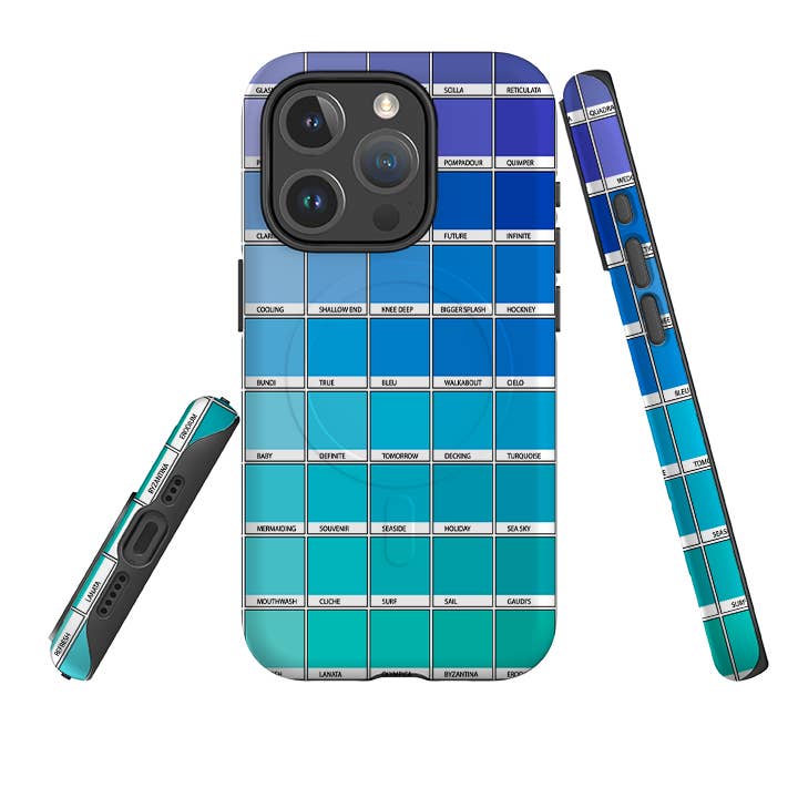 Case resistente Blue Chromology by Kitty Joseph MagSafe por atacado de Stringberry