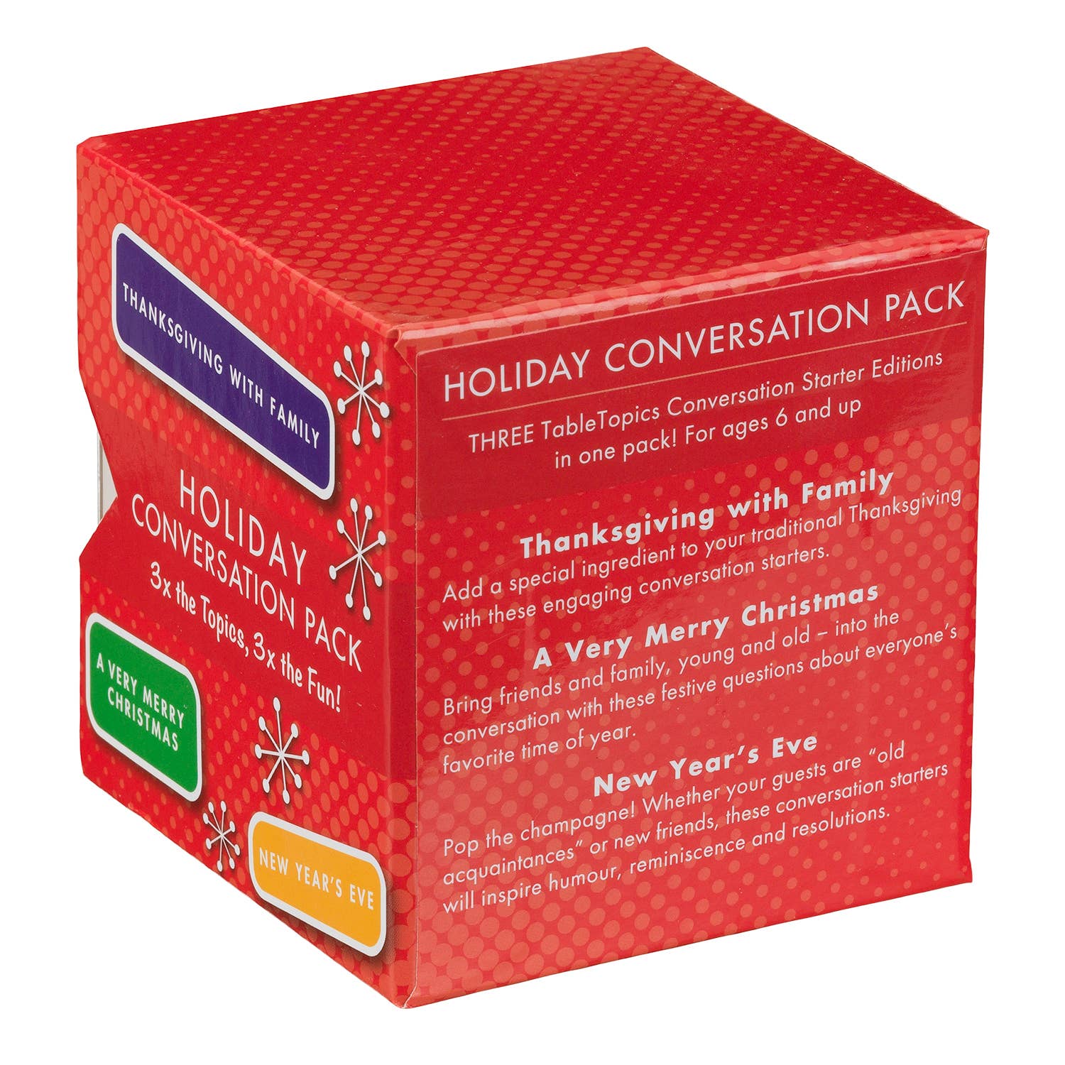 TableTopics - Wholesale Card Game - TABLETOPICS HOLIDAY CONVERSATION PACK - Conversation Cards1