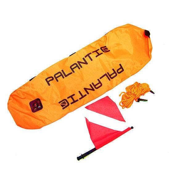 Palantic Scuba Dykning Harpunfiskeri Nylon Torpedo Bøje med Dykkerflag for engroshandel hos Scuba Choice
