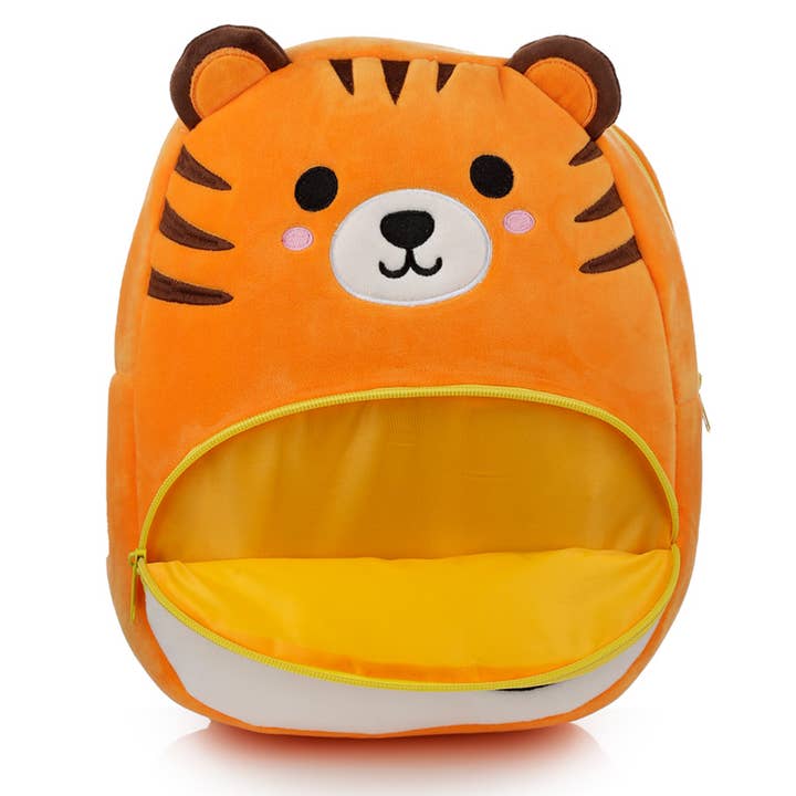 Puckator Ltd – wholesale Backpack – Child – Adoramals Tiger Plush Rucksack Backpack4