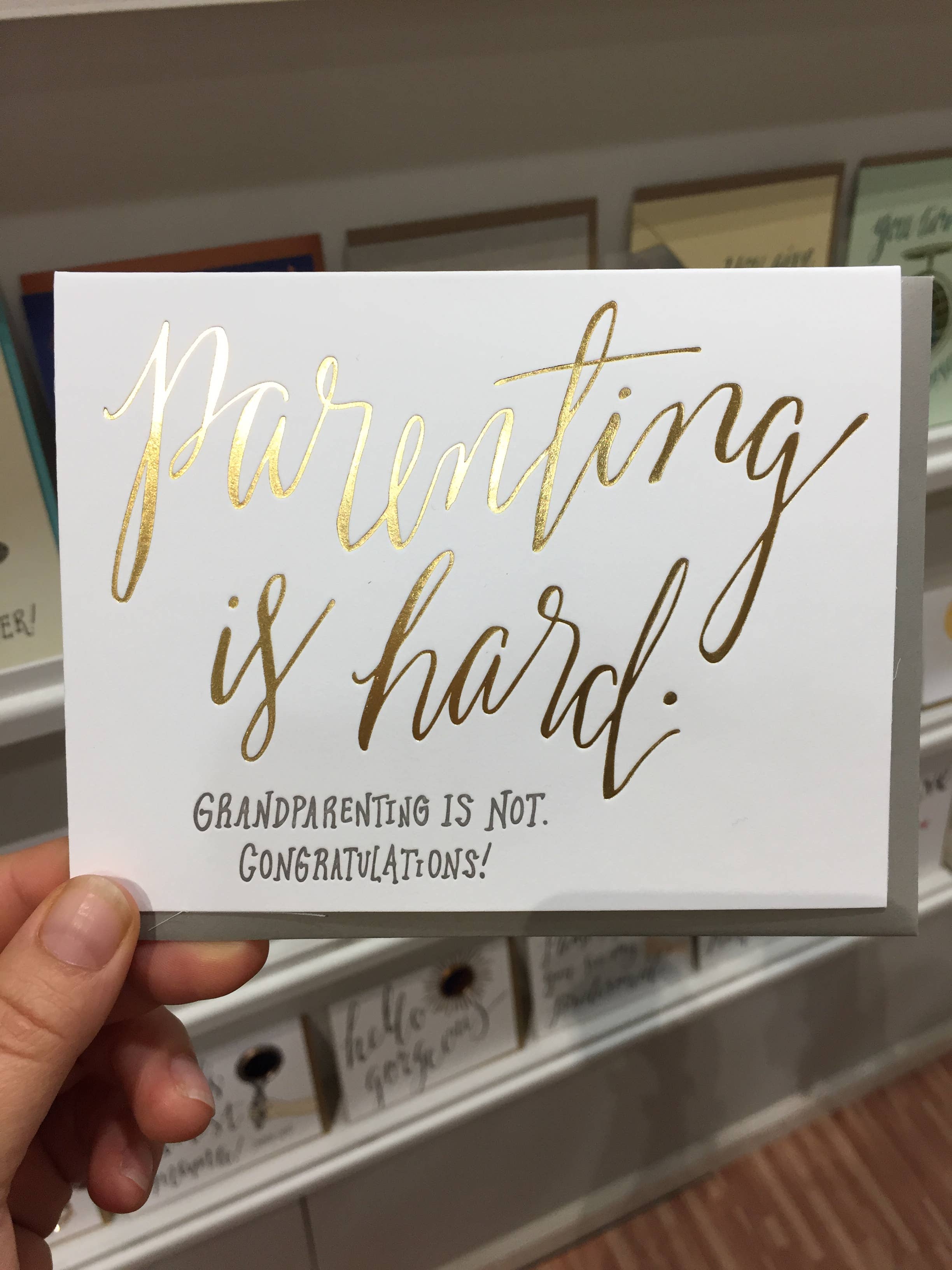 Wild Ink Press – postal de felicitações por atacado – Avó | Cartão de Parabéns1