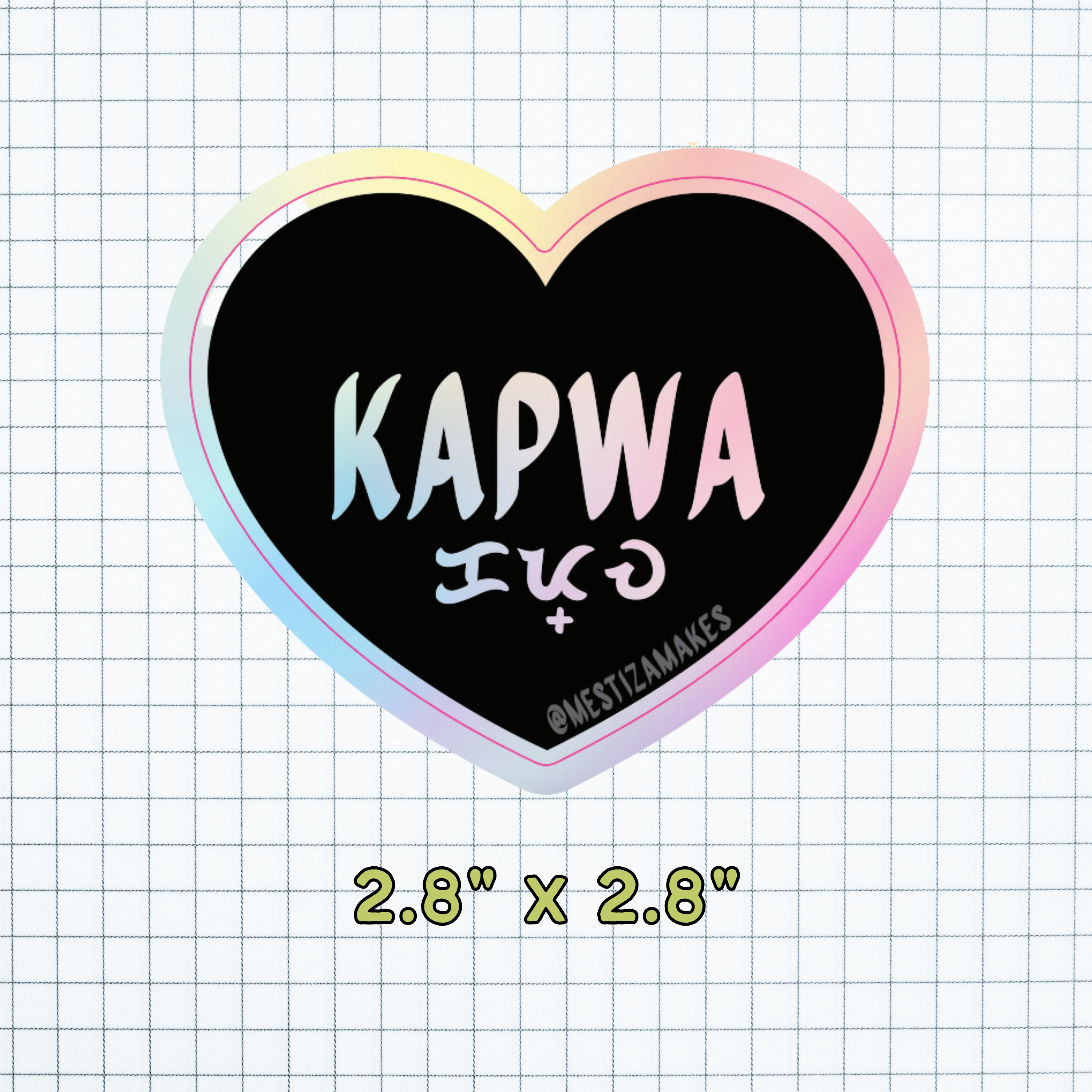 Mestiza Makes - Wholesale Sticker - Baybayin Filipino AAPI Vinyl Stickers2