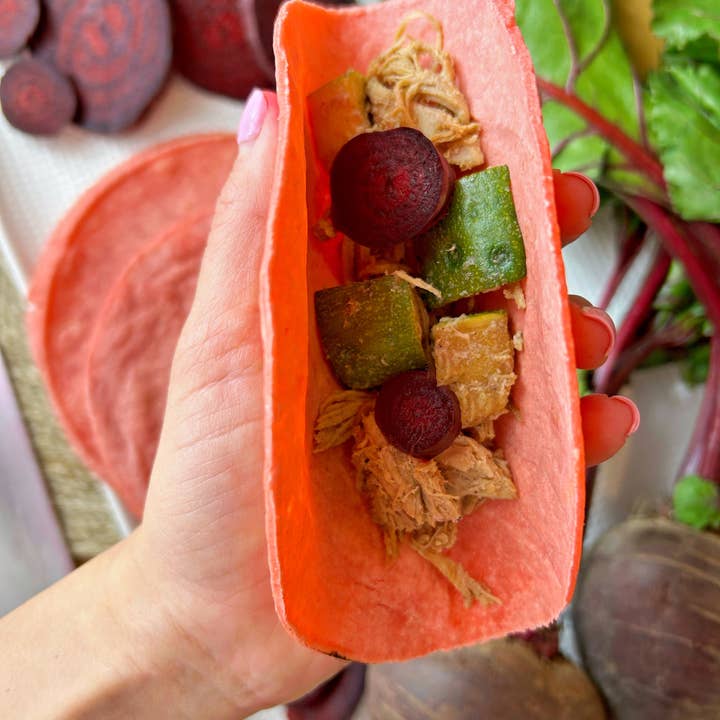 Santo Corral - Wholesale Bread/tortilla - Tortillas Betabel (Beetroot)2