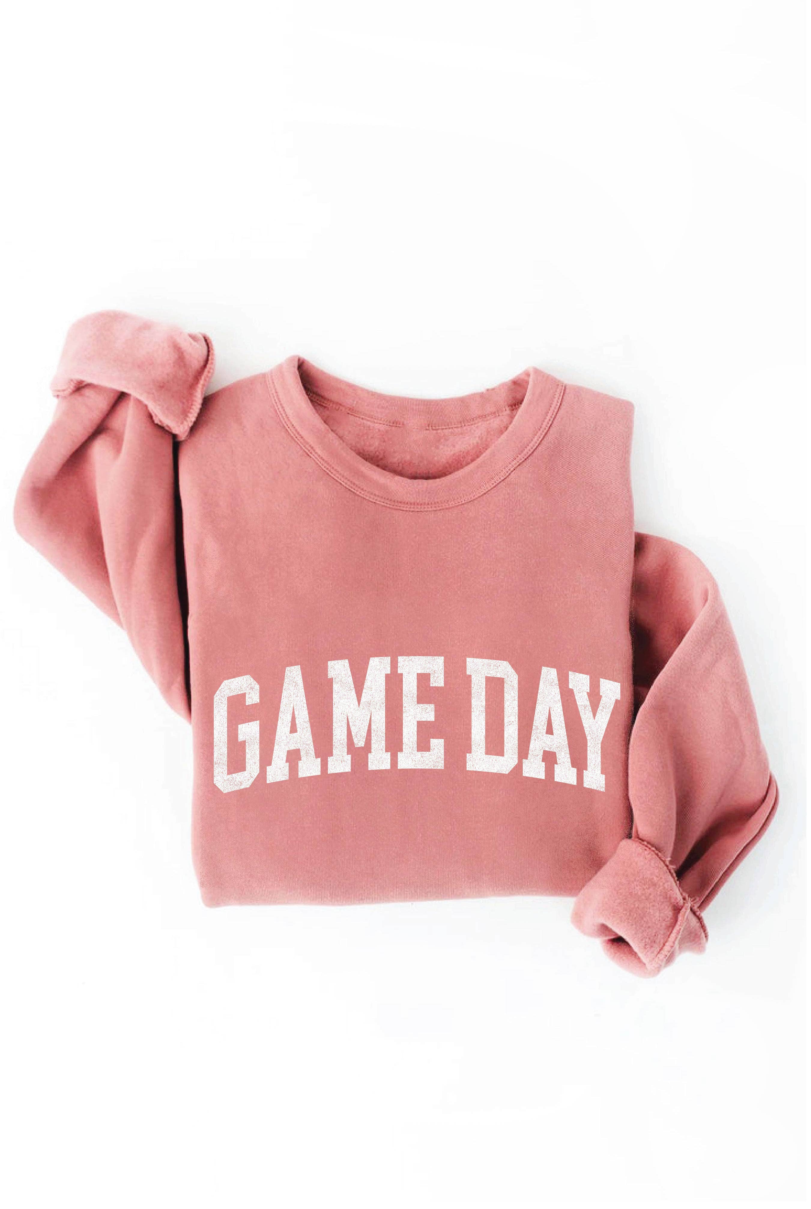 OAT COLLECTIVE - Wholesale Graphic Sweatshirt - Women's - GAME DAY Graphic Sweatshirt1
