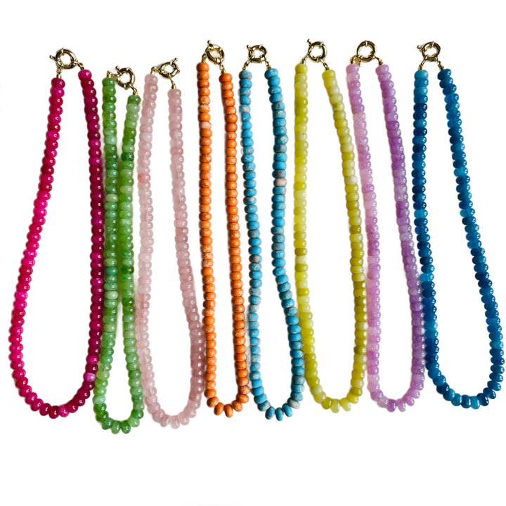 Market and King - Wholesale Beaded/Pearl Necklace - Candy Necklaces