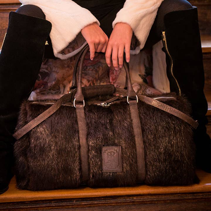 Weekender Hermione en fourrure vintage AR-DECO pour la vente par AR-DECO