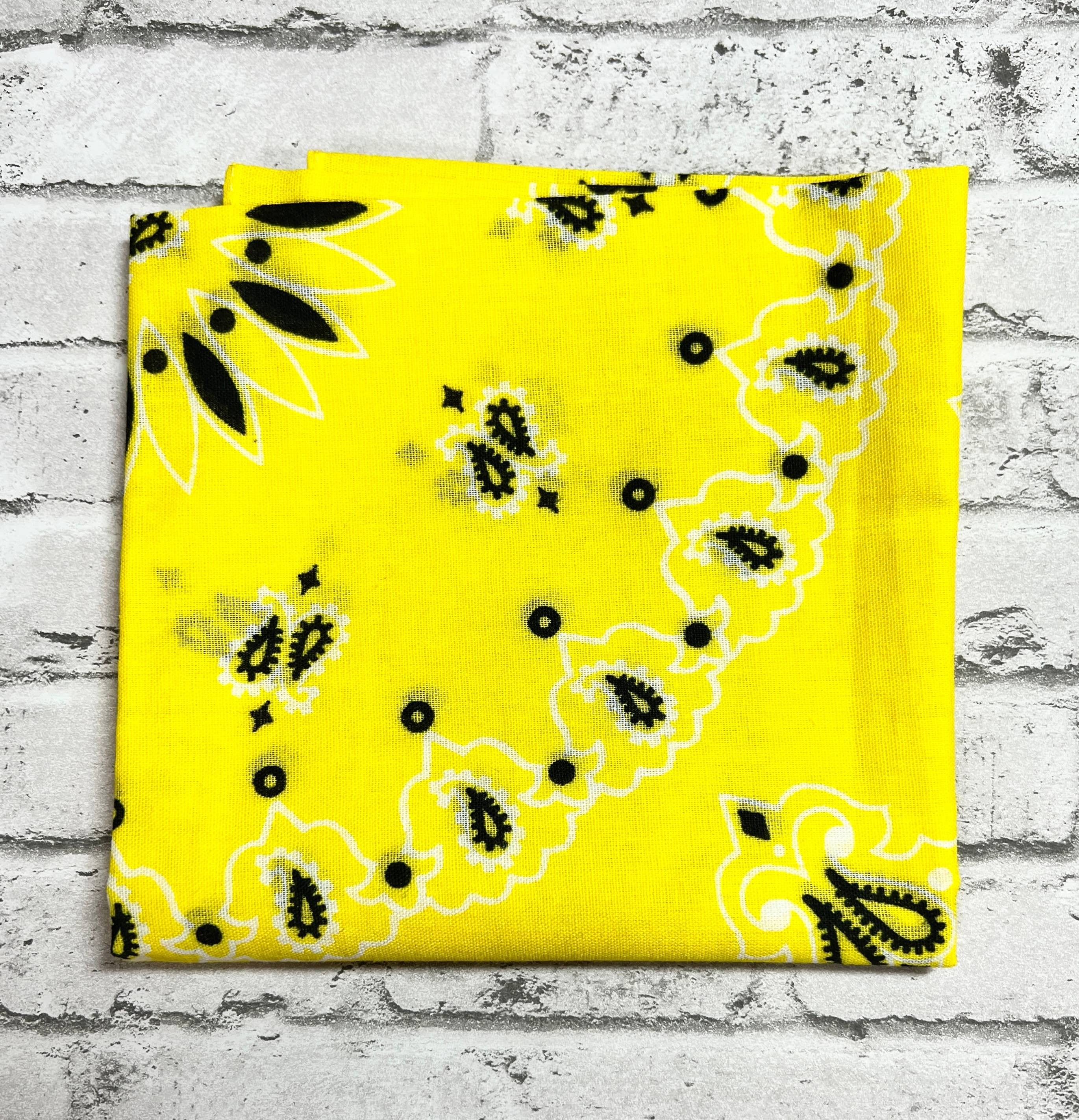 The Funky Soul - Wholesale Bandana - Unisex - Personalized Embroidered Floral Custom Name Bandana6