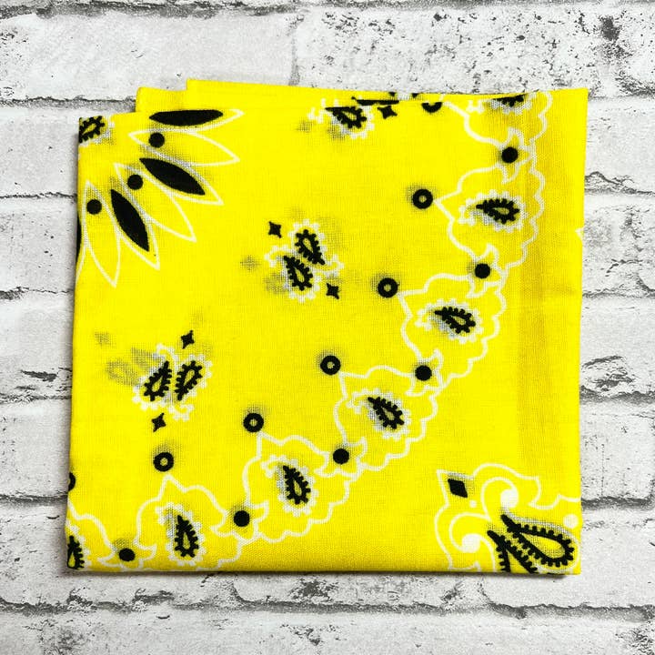 The Funky Soul - Wholesale Bandana - Unisex - Personalized Embroidered Floral Custom Name Bandana6