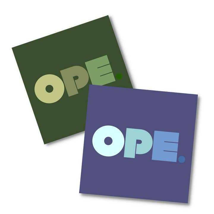 Ope Midwestern Fail - 3" Funny Vinyl Sticker for wholesale by Imperfect Inspiration