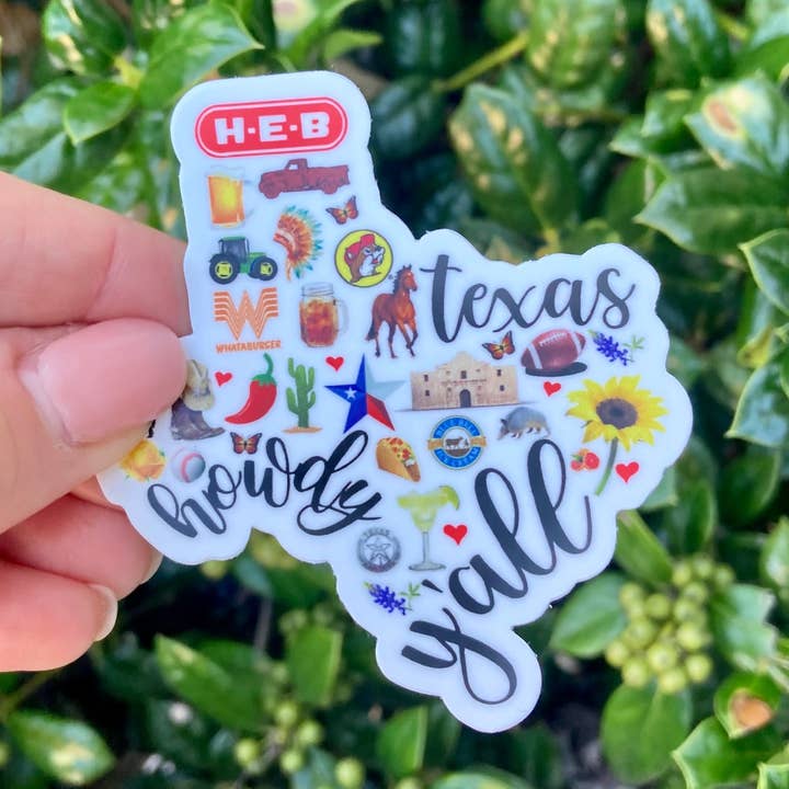 Southern Bell Market - Wholesale Sticker - Texas Symbolen Sticker0