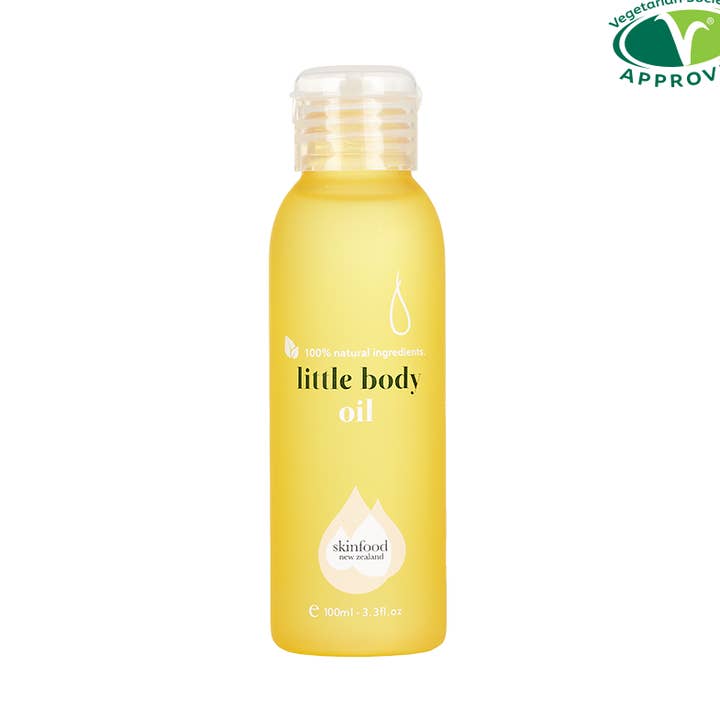 Little Body Oil - Naturlig kropsolie til børn, 100 ml for engroshandel hos SkinfoodNZ
