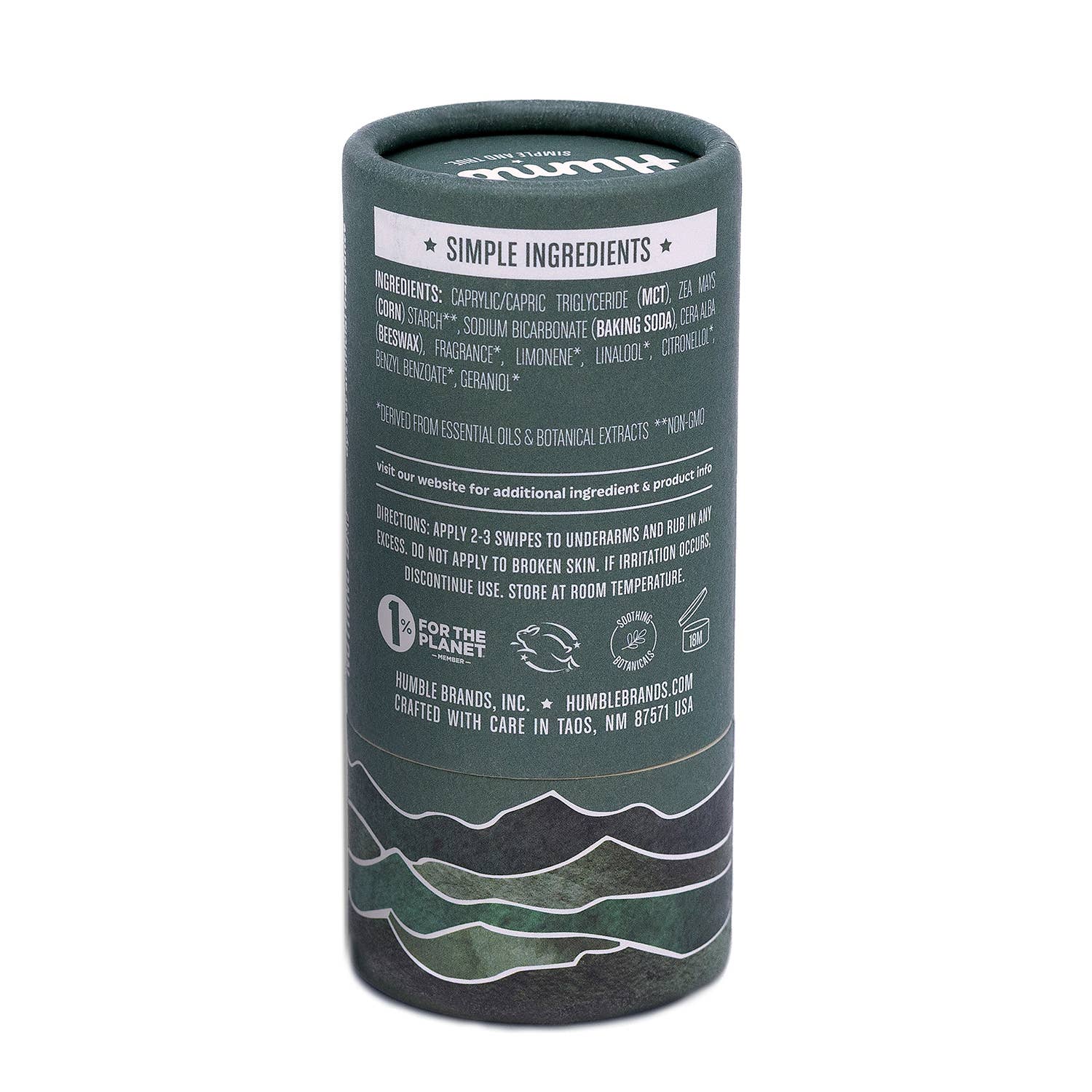 Humble Brands, Inc. - Wholesale Deodorant - Unisex - Black Spruce Original Plastic Free Deodorant5
