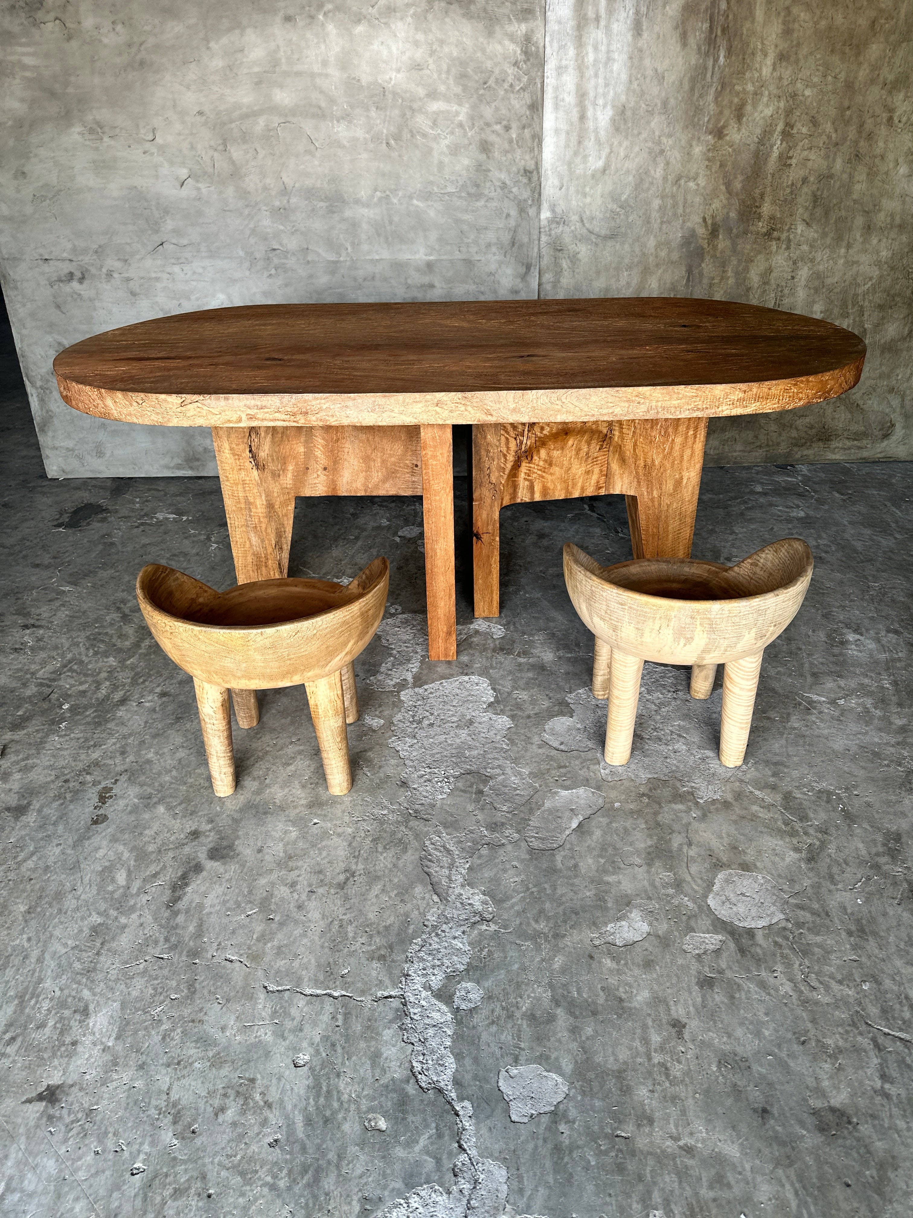 Office Objets - Wholesale Coffee Table - Massive mango wood table 2m10x1m30