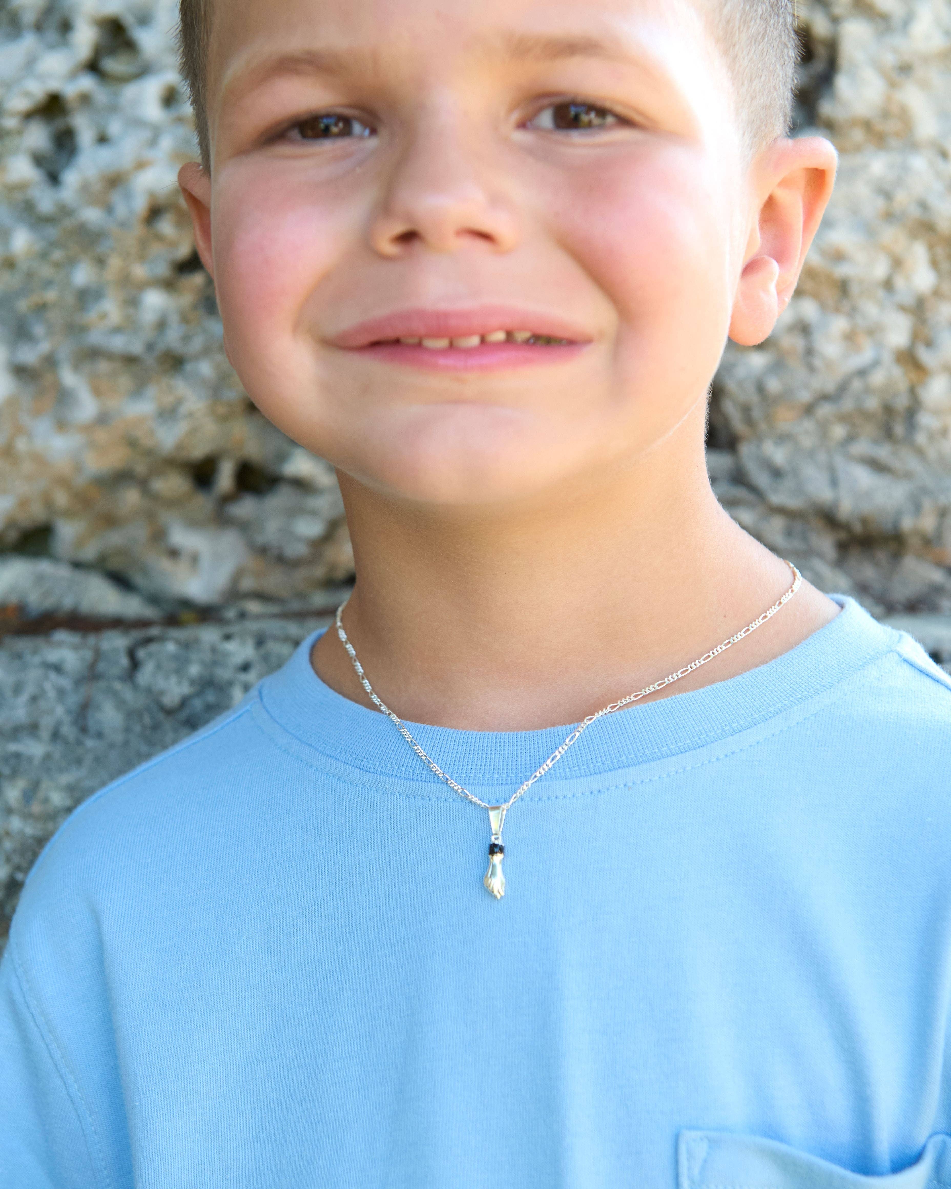Mali Beads - Wholesale Kids Necklace - Kids - Knox Figa Necklace – Spiritual Protection Pendant for Boys0