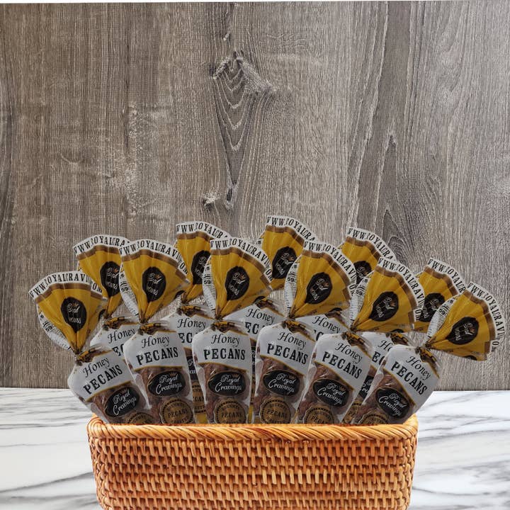 Royal Cravings - Wholesale Nuts - Pecans - Honey 3oz1
