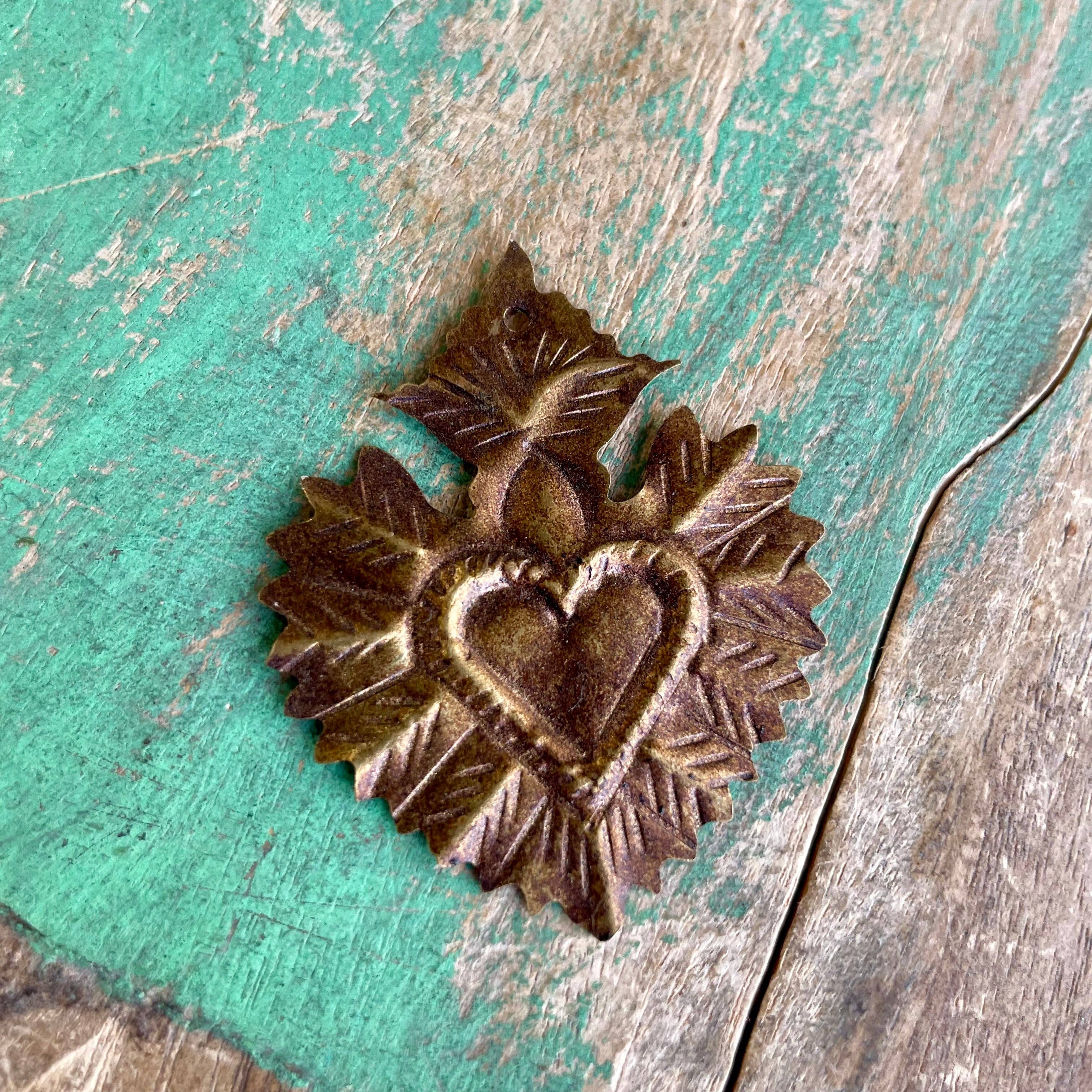 Love and Honor Jesus LLC – Großhandel Individueller Charm/Anhänger – Messingplaketten mit Heiligem Herz1