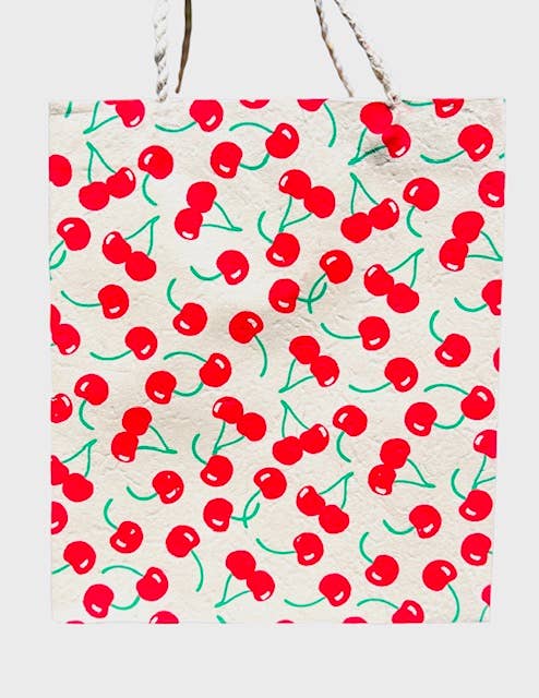 Giftsland – wholesale Presentpåse – PAPPERSPÅSAR, Medium Pg 2 frukter & blommor0