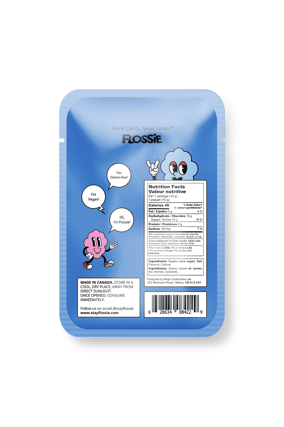 Flossie - Wholesale Cotton Candy - Salty Sweet Cotton Candy1