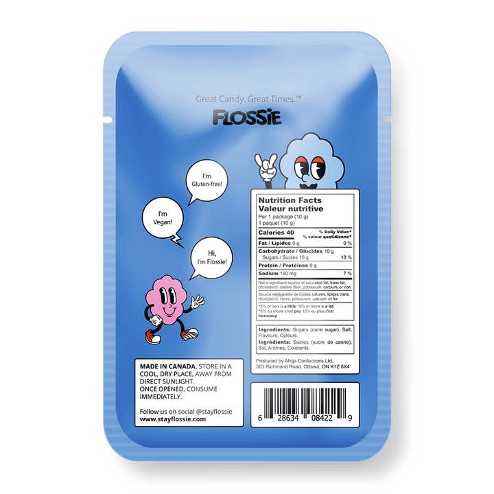 Flossie - Wholesale Cotton Candy - Salty Sweet Cotton Candy1