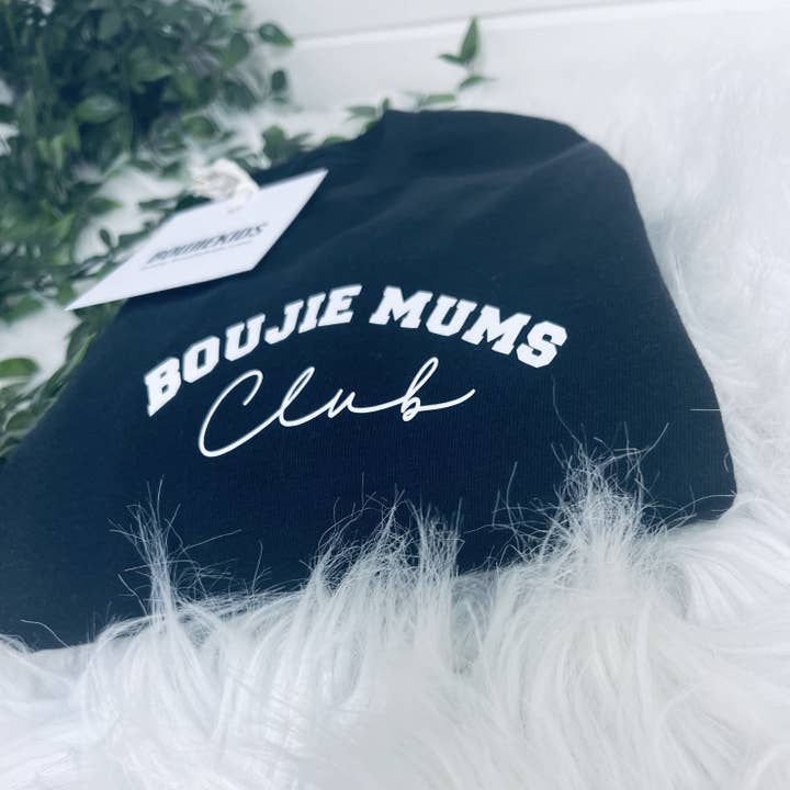 Boujie Mums Club T-shirt for engroshandel hos BOUJIEKIDS