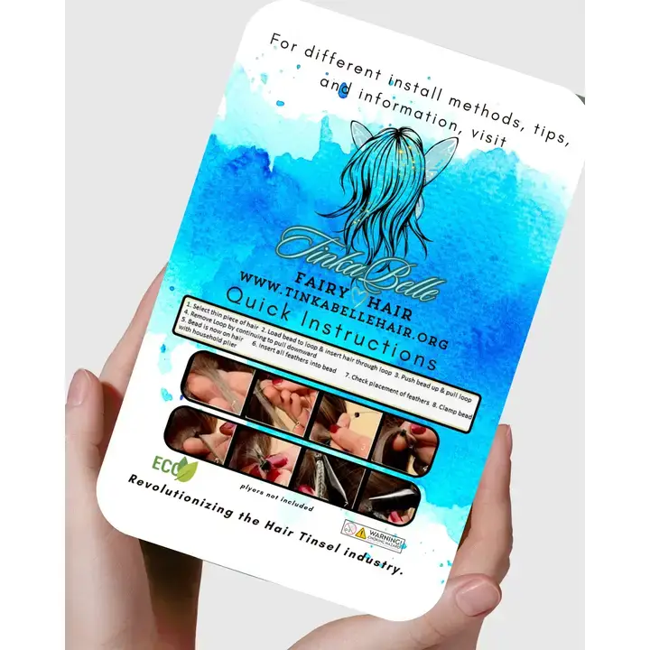 Tinkabelle Hair - Wholesale DIY Craft Kit - DIY Hair Feather Kits1