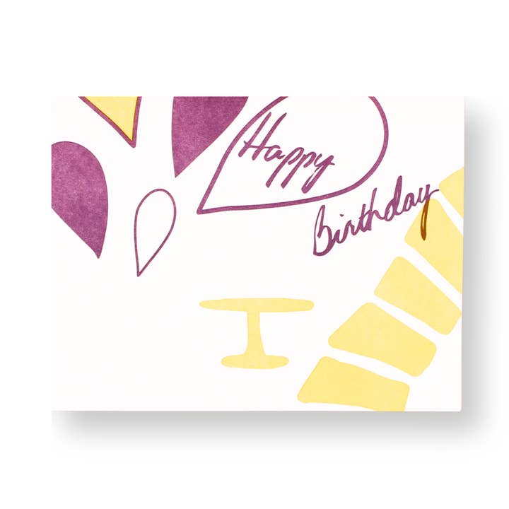 Anniversaire d'automne Thaumacard pour la vente par Letterpress PLAY