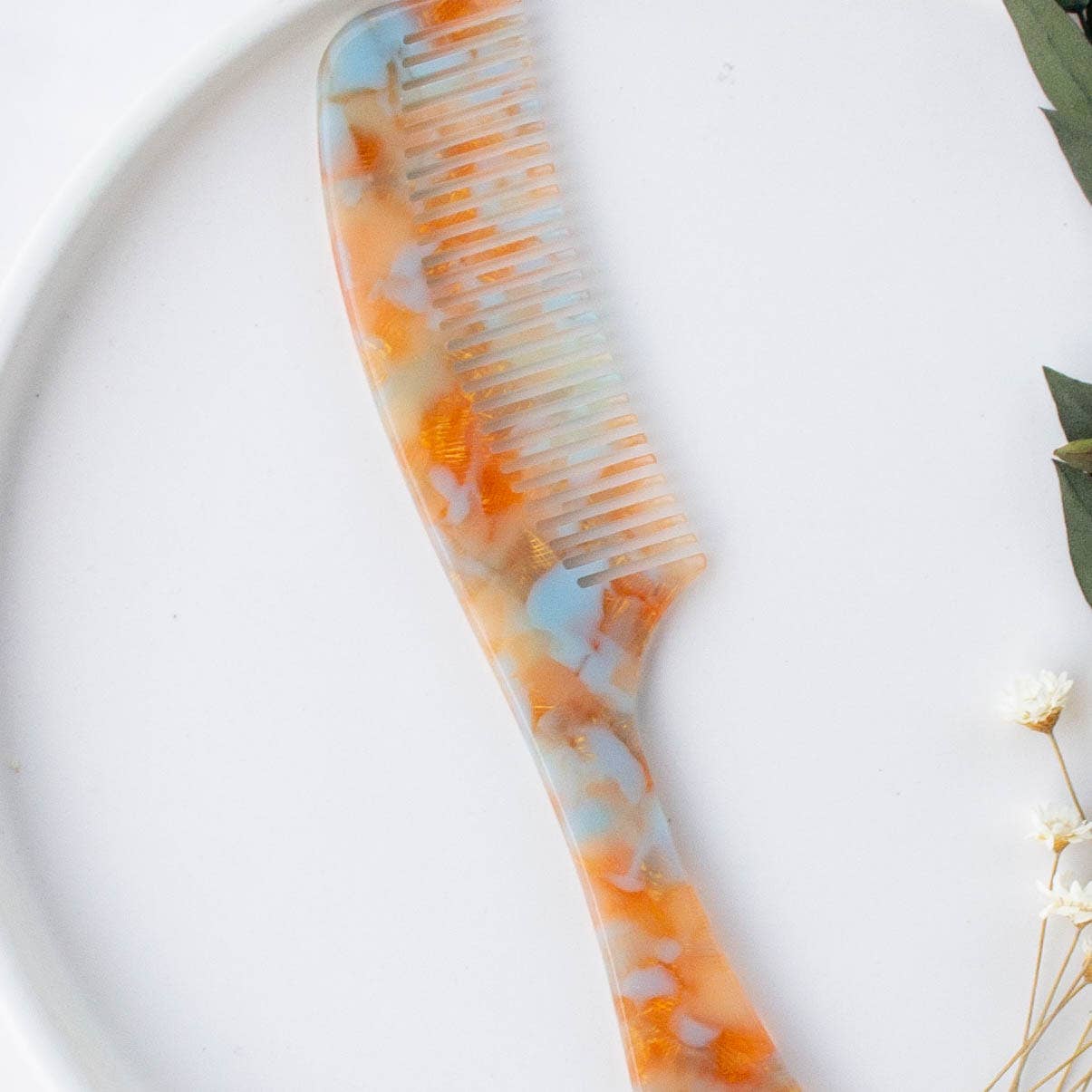 Tiepology - Wholesale Hair Brush/Comb - Eco Hatchet Cellulose Hair Comb3