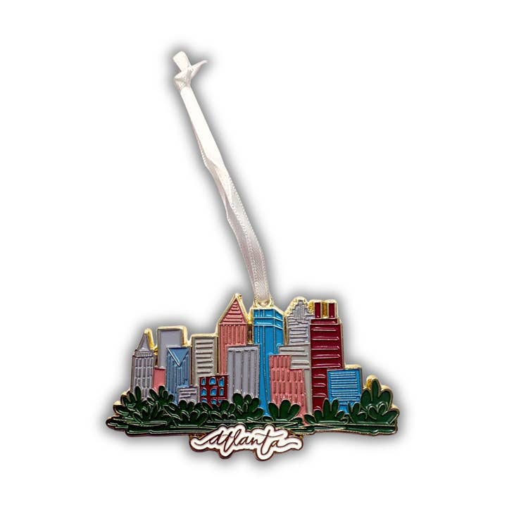 Atlanta Ornament | Vakantie Ornament | Stadsgezicht Ornament voor wholesale door Anna Whitham Co.
