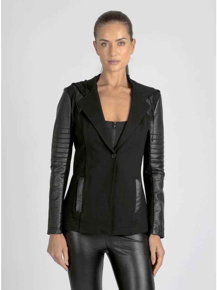 Svart Kavaj med huva - Svart för wholesale på Faire8