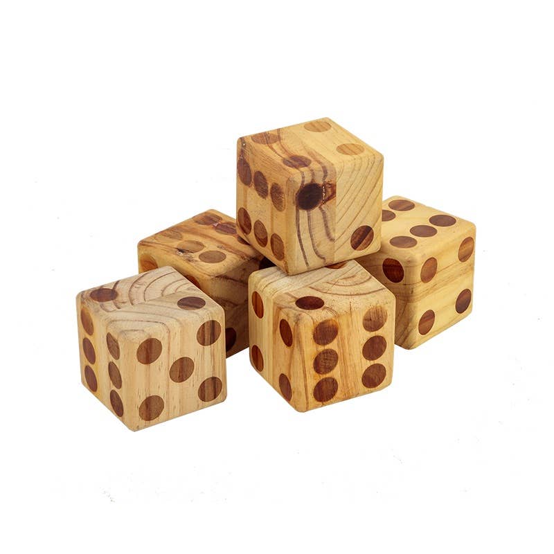 Jenjo Games - Wholesale Dice - Wooden Dice Giant0