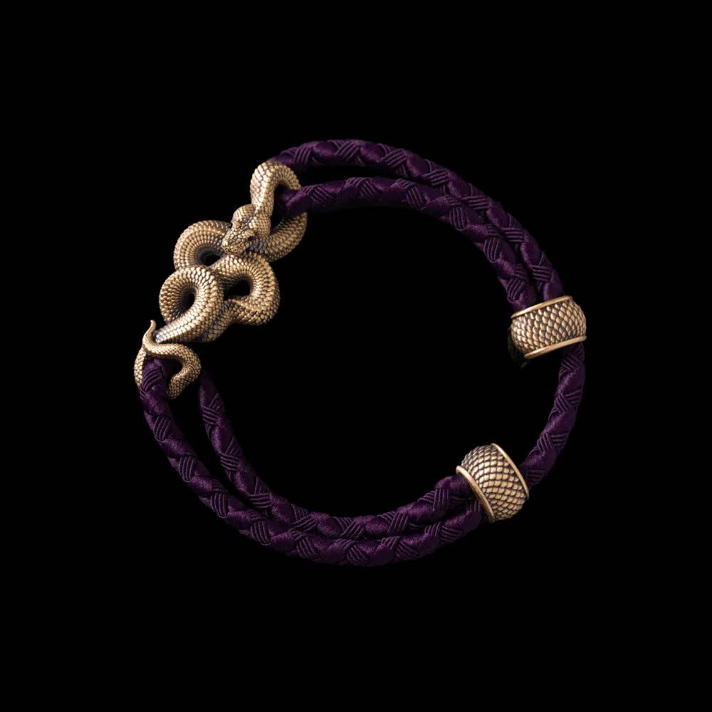 Coppertist.wu - Wholesale Woven/Braided Bracelet - Tree Boa Rope Bracelet - Brass24