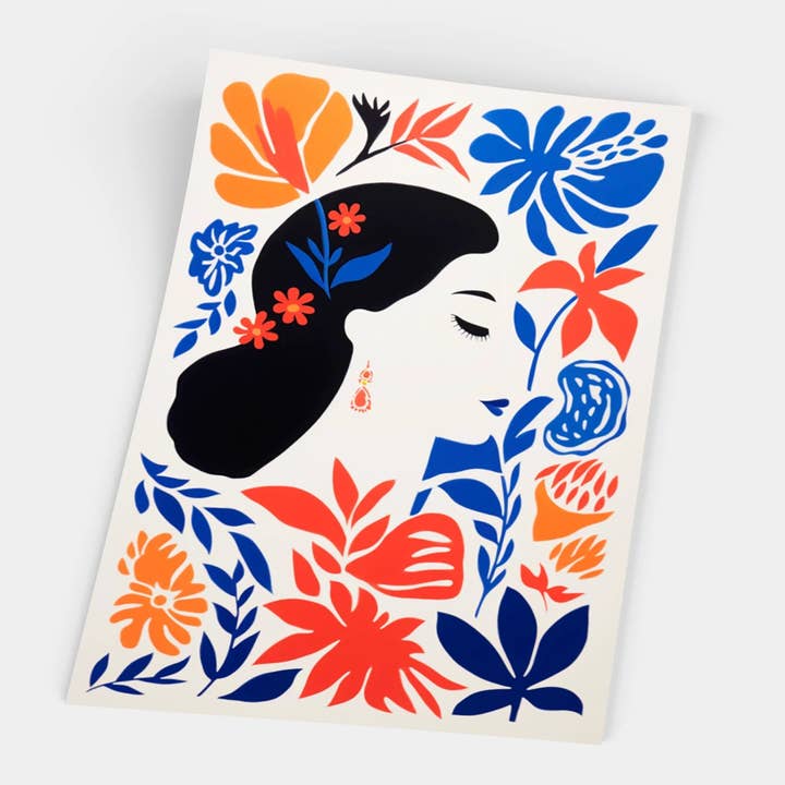 Gustave - Wholesale Art Print - Gustave, Floral Harmony1