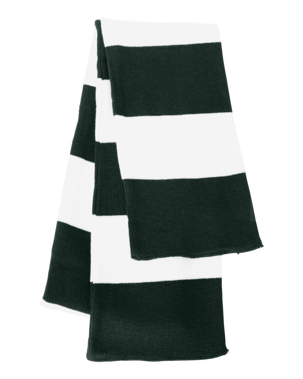 Lucky Avocado - Wholesale Scarf - Women's - Rugby-Striped Knit Scarf2