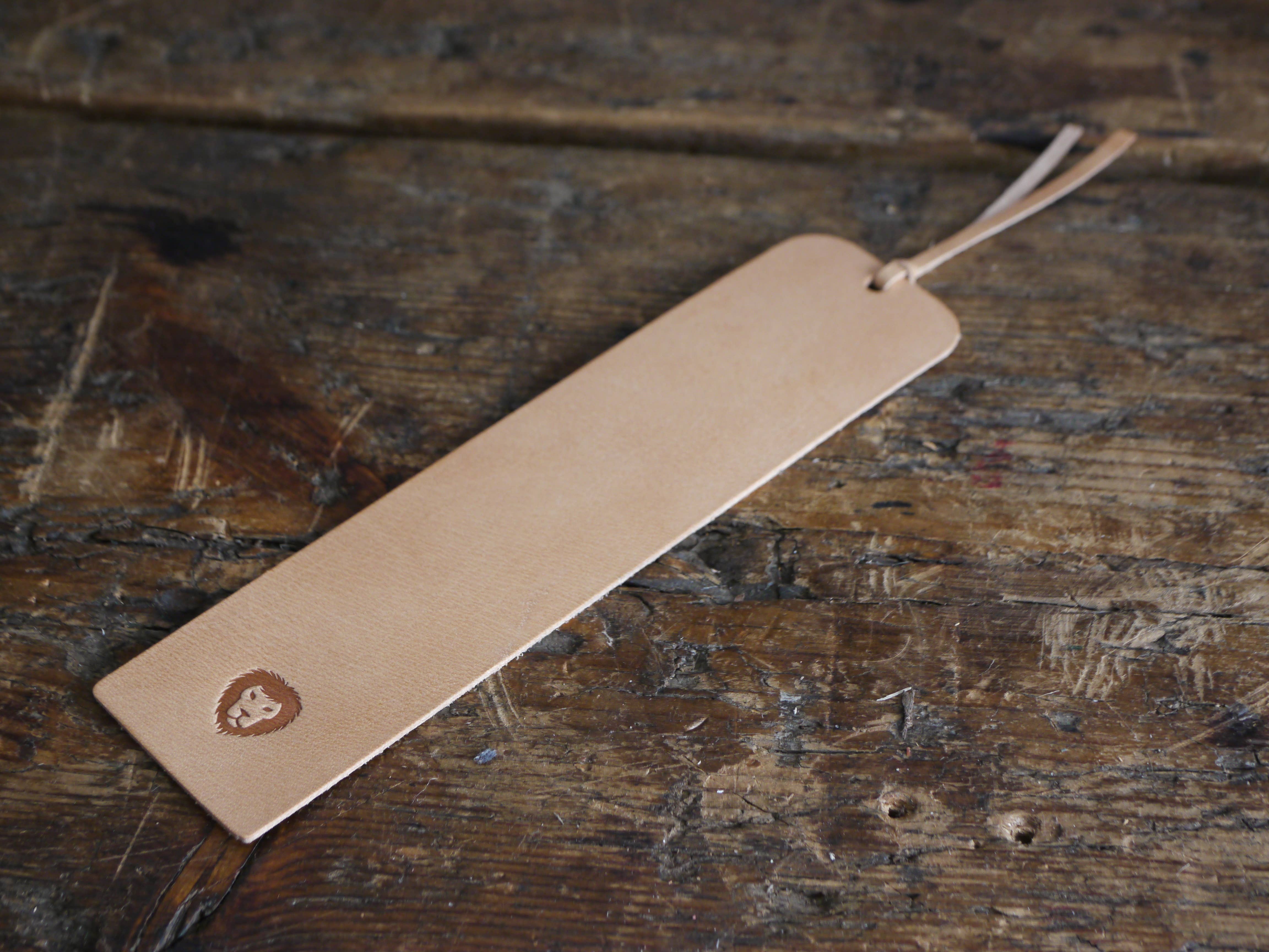 Kingsley Leather - Wholesale Bookmark - Natural Leather Bookmark2