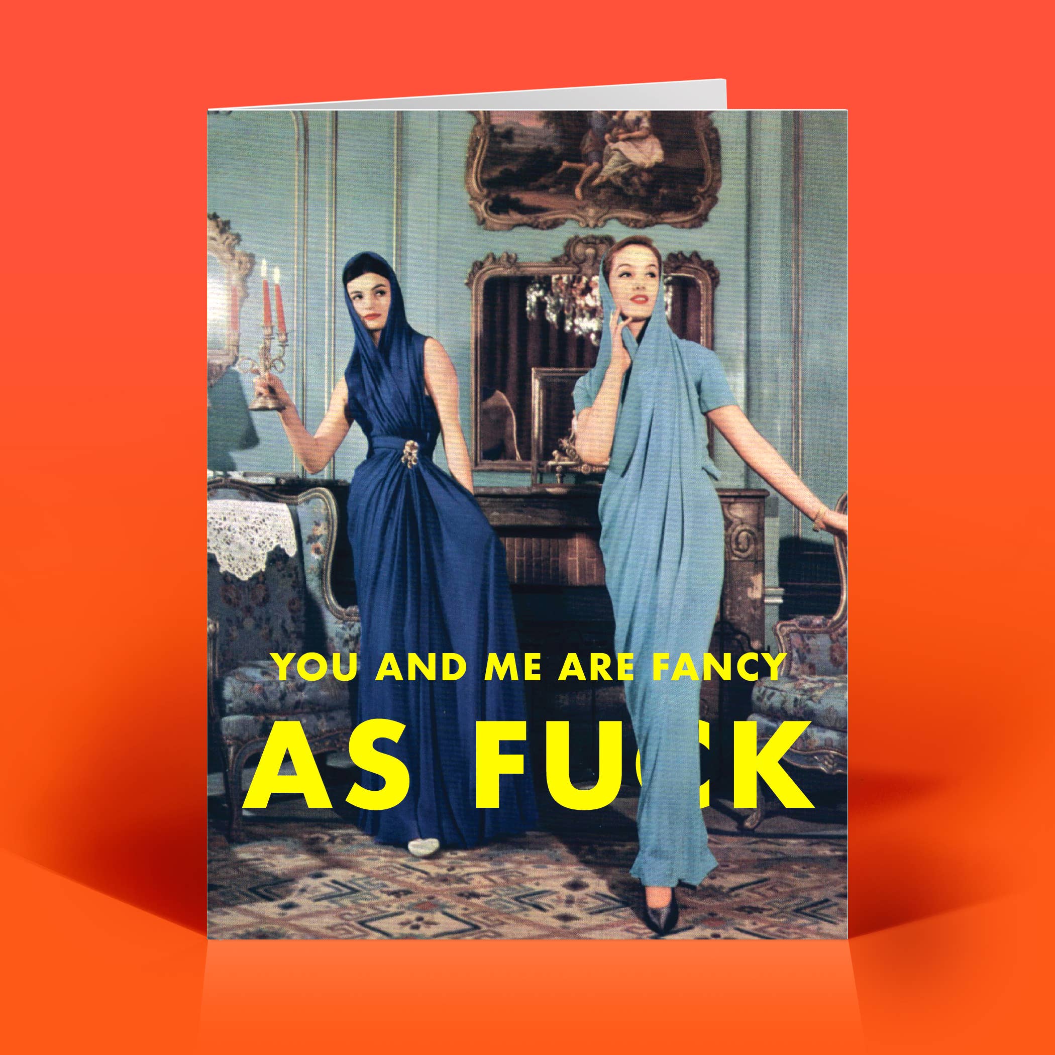 The Raccoon Society – wholesale Kärlekskort – Fint som fan vardagskort0