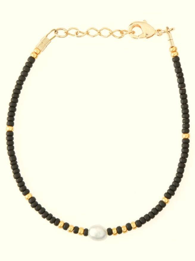 ARMBAND POË, SCHWARZ für den Großhandel von PARCI PARLA