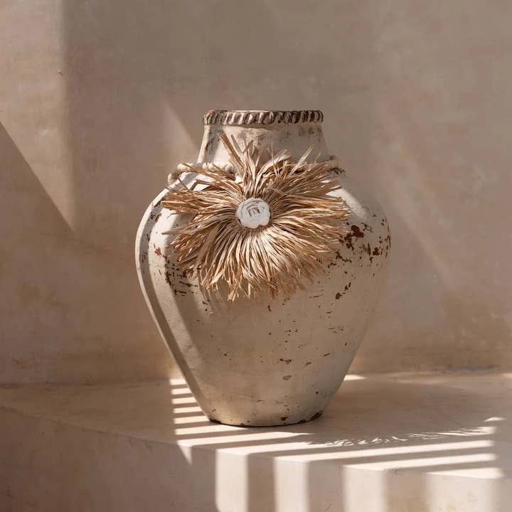 Bazar Bizar Living – Engroshandel Pyntekvast – The Raffia Bunga kvast - naturlig1