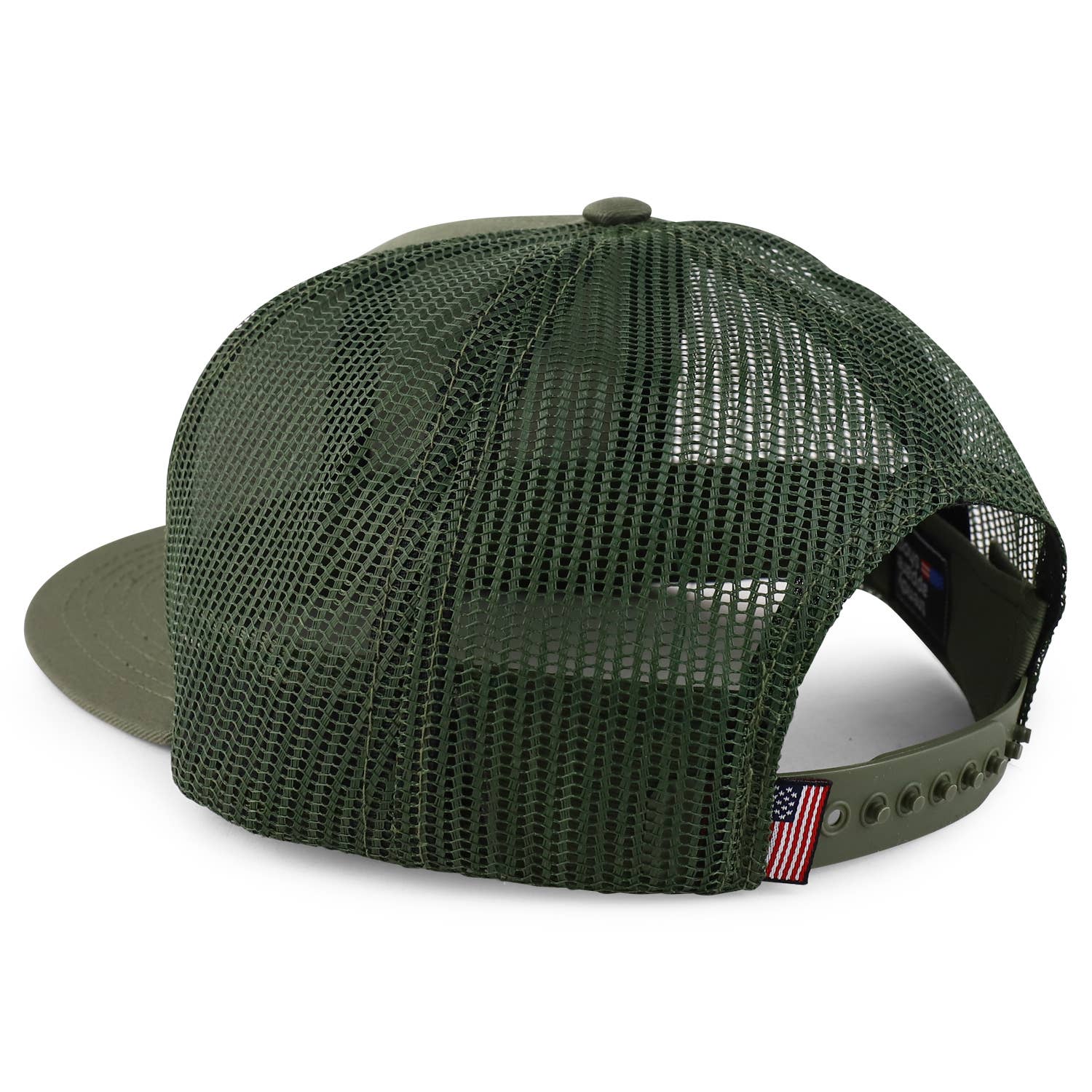 Trendy Apparel Shop - Wholesale Snapback pet - Uniseks - Gemaakt in de VS Gestructureerde platte Snapback Mesh-achterkant met 6 panelen14