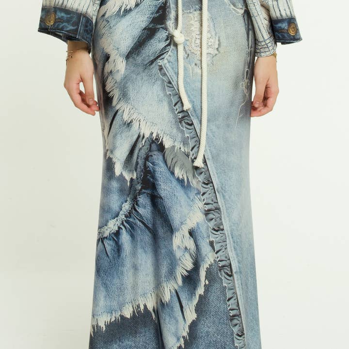 IPNG Design - Wholesale Skirt - Women's - Skirt Mermaid Layered - Jeanious