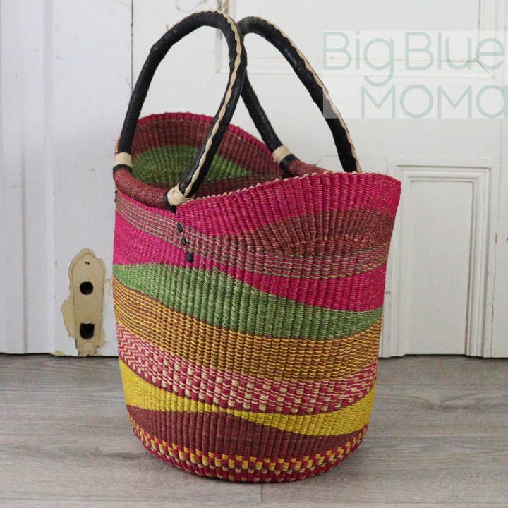 Big Blue Moma - Wholesale Grocery/Shopping Bag - U Shopper Large - Traditional Palette15