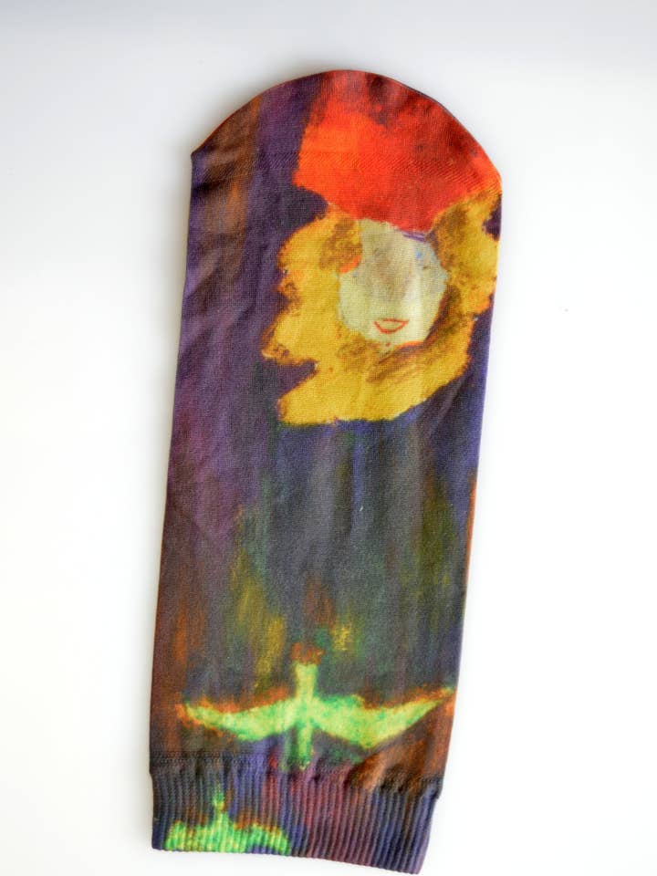 Calzino "Sinfonia Celeste" per la vendita all'ingrosso da parte di Clovis & Clothilde Paris