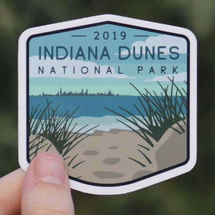 Indiana Dunes National Park Sticker for wholesale by Squatchy