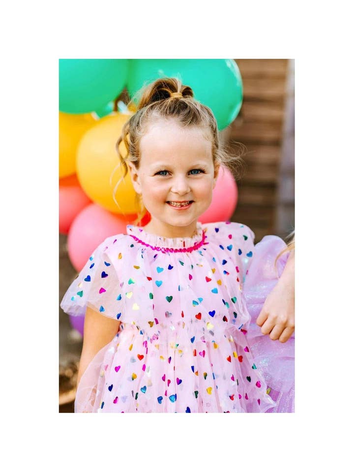 Three Wildflower Designs - Wholesale Dress - Kids - Queen of the Hearts Dress1