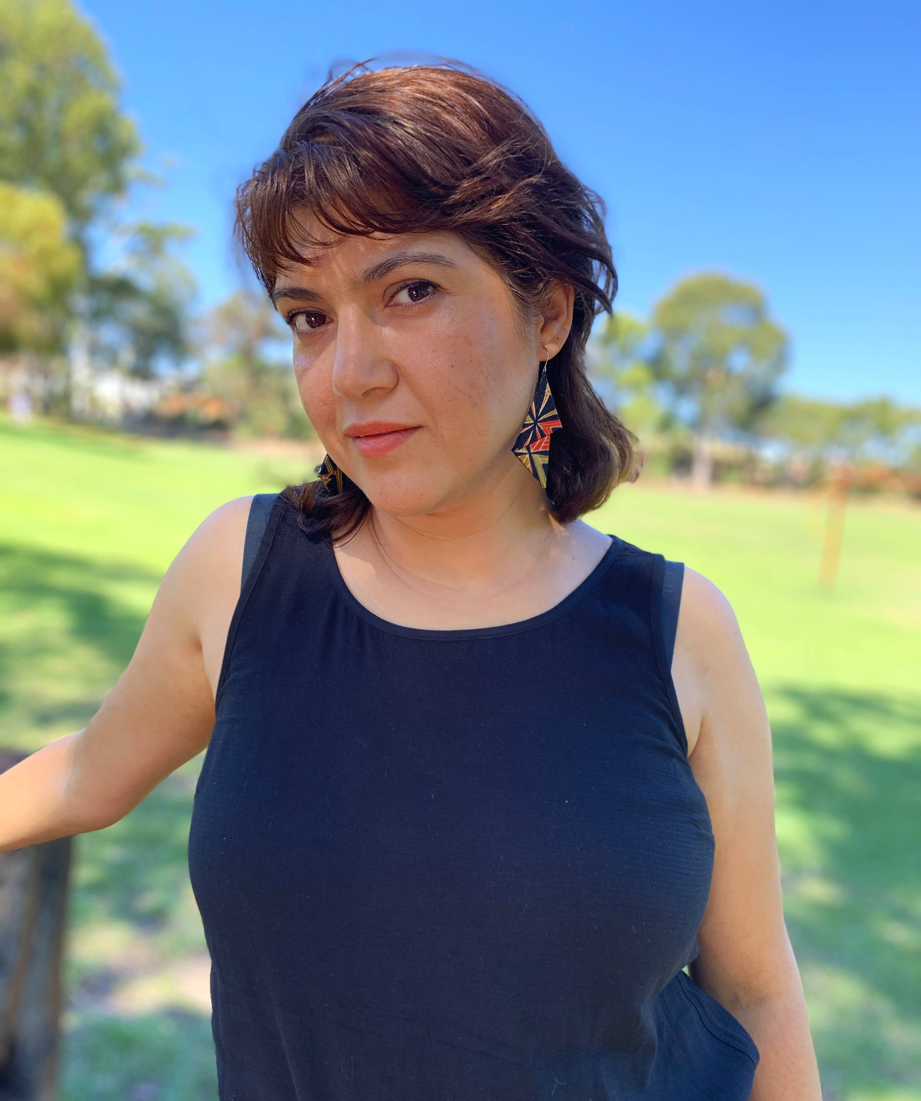 Sophie Silks - Vente Boucles d'oreilles pendantes - Boucles d'oreilles kimono empilées9