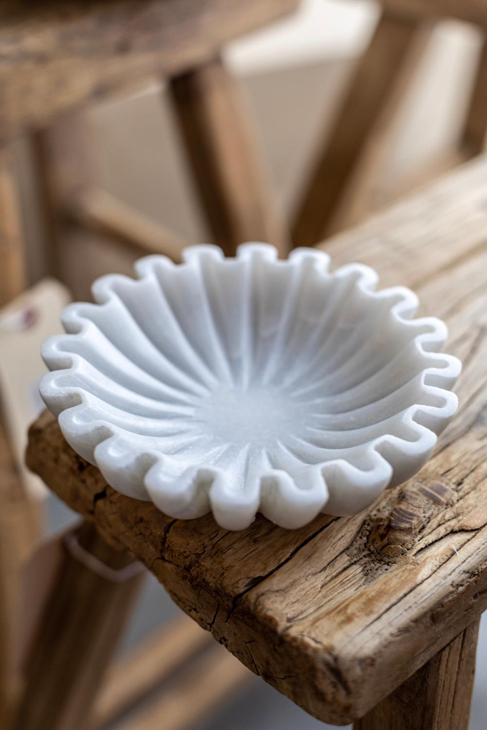 Luxe B Co – wholesale Bowl – Marble Fluted Scalloped Bowls2