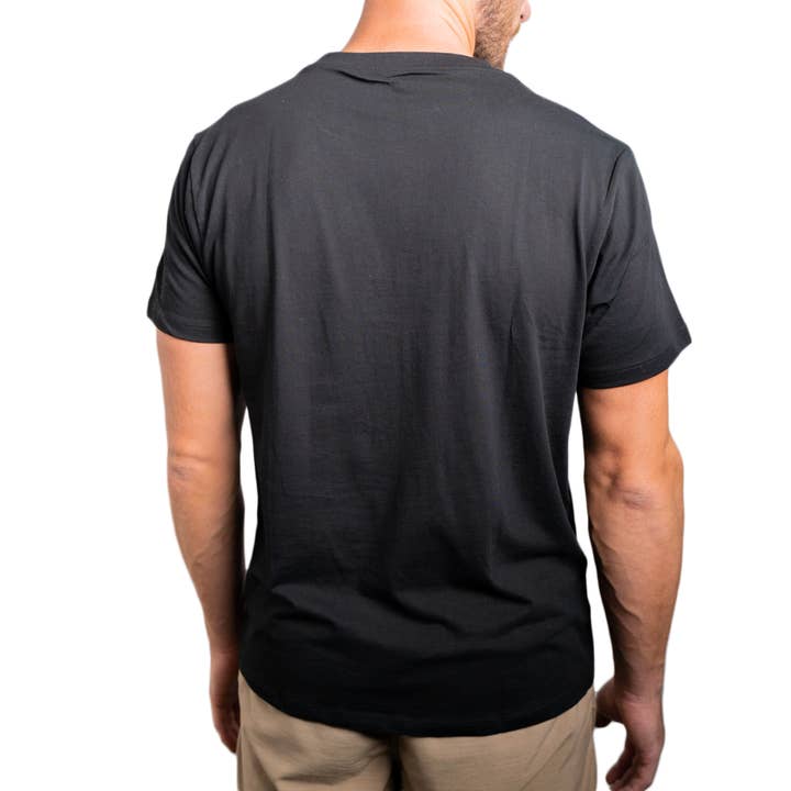 West Path - Wholesale T-Shirt - Men's - Men's Organic Cotton Tee Shirt - Fair Trade Certified, Black