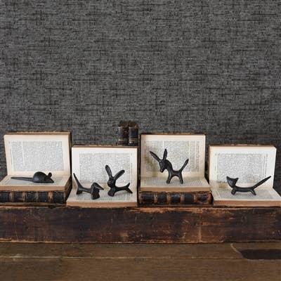 HomArt - Wholesale Decorative Figurine - Pablo Critter - Cast Iron Dog - Brown3