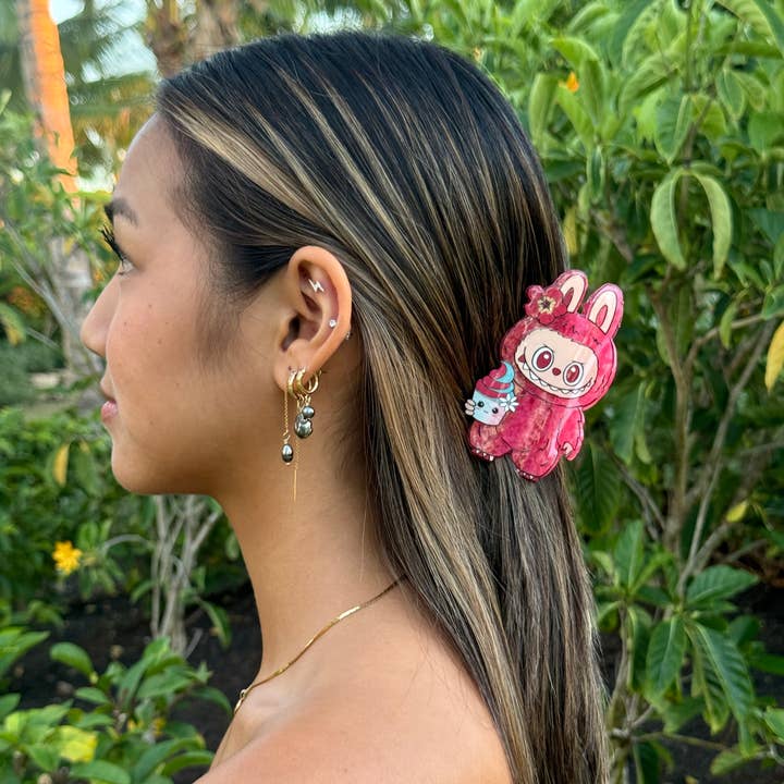 Phases Hawaii - Wholesale Hair Clip - Women's - Lei'd Back Guri Guri 2 sizes0