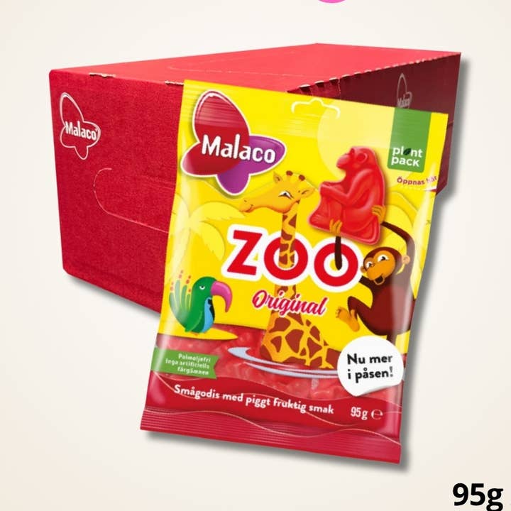 Malaco Zoo 95g per la vendita all'ingrosso da parte di Scandyz